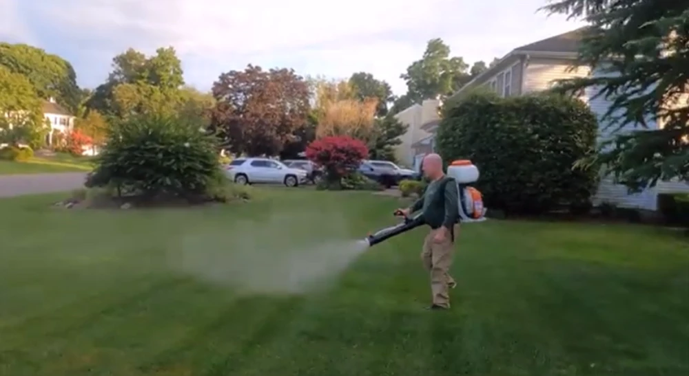 Lawn Treatment for Fleas and Ticks